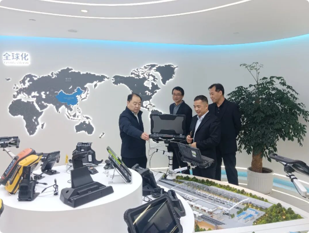 上海市经济和信息化委员会重大装备产业处赴合亿调研指导